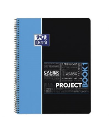 BLOC OXF.STU.PP A4+ 80h CD.5 AZUL