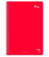 BLOC PACSA XTRA 4º 80h PT.2,5 ROJO