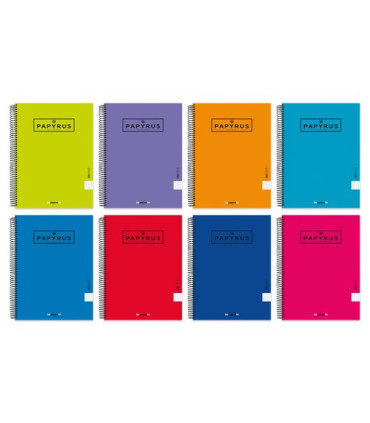 BLOC PAPYRUS UNICLAS A4+ 80h CD.4 SURT.