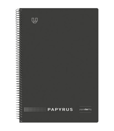 BLOC PAPYRUS UNICLAS Fº 80h 2,5 NEGRO