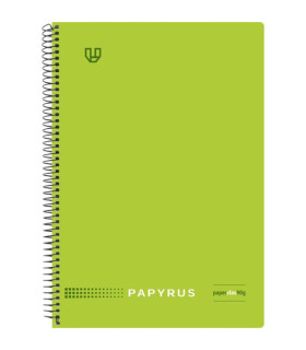 BLOC PAPYRUS UNICLAS Fº 80h 3,5 VERDE