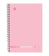 BLOC PAPYRUS UNICLAS 4º 80h HORZT. ROSA