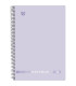 BLOC PAPYRUS UNICLAS 4º 80h LISO LAVANDA