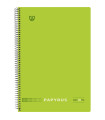BLOC PAPYRUS UNICLAS 4º 80h 3.5 VERDE