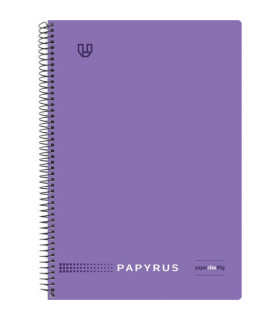 BLOC PAPYRUS UNI1 A4+ 80h CUAD. 5X5 VIOL