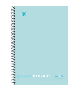 BLOC PAPYRUS UNI5 A4+ 80h CUAD. 5X5 AZ.S