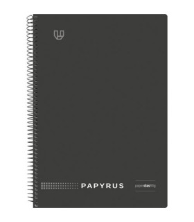 BLOC PAPYRUS UNI5 A4+ 80h CUAD. 5X5 NEGR