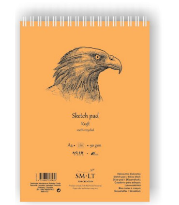 BLOC BOCETO SMILTAINIS A4 60h CREMA