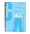 BLOC UNI. PP Fº 80h CD.4x4 CATALA AZ.CL