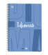BLOC UNI. PP Fº 80h CD.4x4 IDIOM.AZUL
