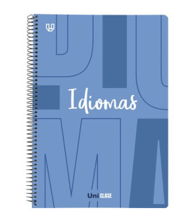 BLOC UNI. PP Fº 80h CD.4x4 IDIOM.AZUL