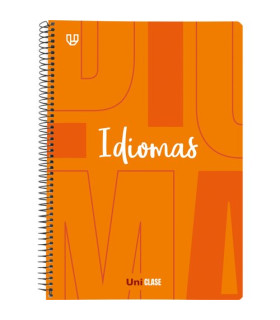 BLOC UNI. PP Fº 80h CD.4x4 IDIOM.NARANJ