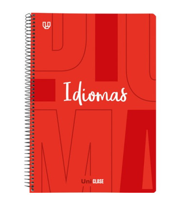 BLOC UNI. PP Fº 80h CD.4x4 IDIOM.ROJO