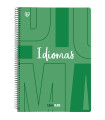 BLOC UNI. PP Fº 80h CD.4x4 IDIOM.VERDE