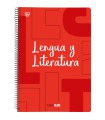 BLOC UNI. PP Fº 80h CD.4x4 LENG.ROJO