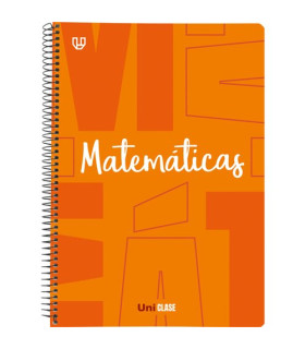 BLOC UNI. PP Fº 80h CD.4x4 MATE.NARANJA