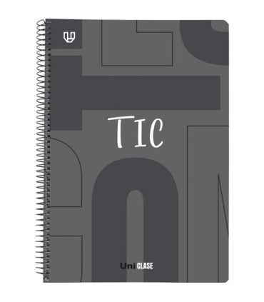 BLOC UNI. PP Fº 80h CD.4x4 TIC NEGRO
