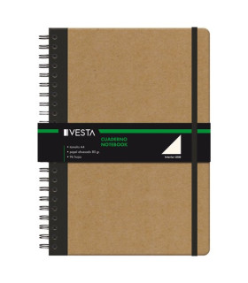 BLOC VESTA NATURE A4 96h LISO