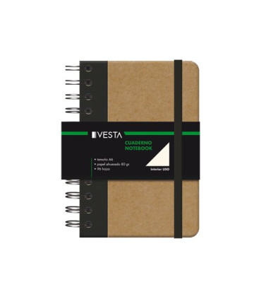 BLOC VESTA NATURE A6 96h LISO