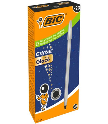 BOLIG.BIC CRISTAL GLACE SILVER
