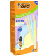 BOLIG.BIC CRISTAL PASTEL CAJA DE 20