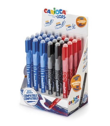 BOLIGRAFO BORRABLE CARIOCA EXP 24