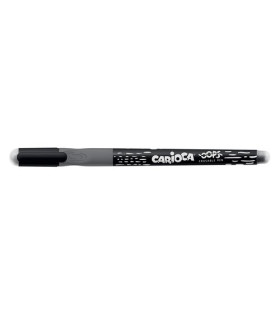 BOLIGRAFO BORRABLE CARIOCA OOPS NEGRO