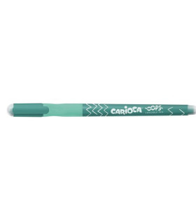 BOLIGRAFO BORRABLE CARIOCA OOPS VERDE