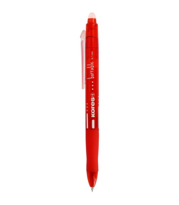 BOLIG.BORRABLE KORES GEL ROJO