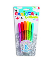 BOLIGRAFO CARIOCA FIORELLA FLUO est.6