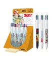 BOLIGRAFO 4 COL.BIC ASTERIX EXP.30