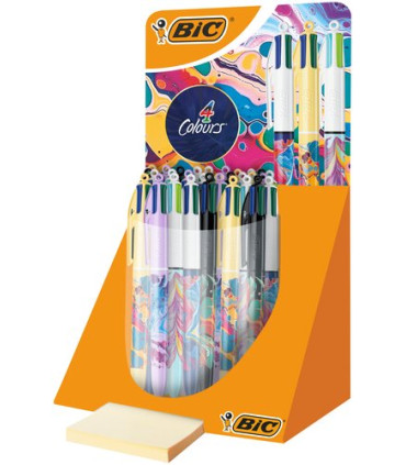 BOLIGRAFO 4 COL.BIC DECORADO EXP.30