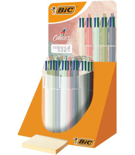 BOLIGRAFO BIC 4 COL.MINERAL EXP.30