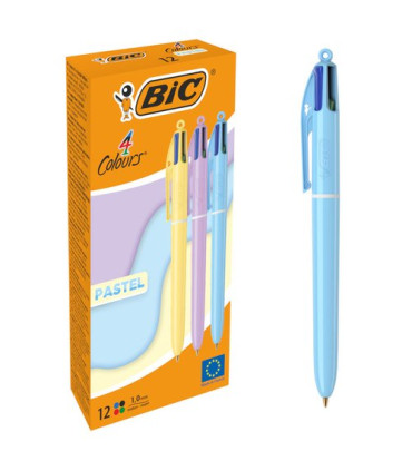 BOLIGRAFO 4 COL.BIC PASTEL