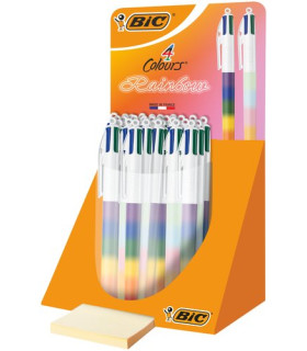 BOLIGRAFO BIC 4 COL.RAINBOW EXP.30