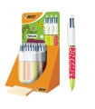BOLIGRAFO 4 COL.BIC TERCIOPELO E/30
