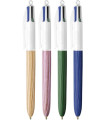 BOLIGRAFO 4 COL.BIC WOOD