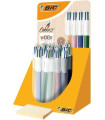BOLIGRAFO BIC 4 COL. WOOD EXP.30