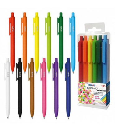 BOLIGRAFO DOHE SOFT TOUCH C. VIVOS B/12