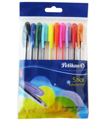 BOLIG.PELIKAN STICK BLISTER 10