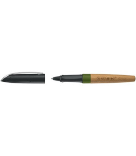 BOLIGRAFO STABILO GROW 0,5 VERDE/ROBLE