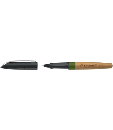 BOLIGRAFO STABILO GROW 0,5 VERDE/ROBLE