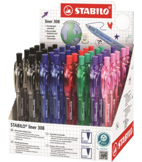 BOLIGRAFO STABILO LINER 308H EX.40