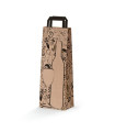 BOLSA PAPEL TV KRAFT 14x9 DISEÑO P/25