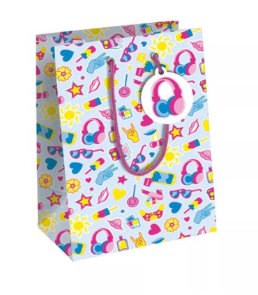 BOLSA PAPEL EXCELLIA 25x22 PEP`S P/6