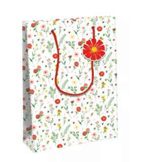 BOLSA PAPEL EXCELLIA 33x27 AMOR P/6