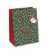 BOLSA PAPEL KRAFT  25x22 PAPA NOEL P/6