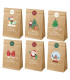 BOLSA PAPEL DOHE  22x12 NAVIDAD P/12
