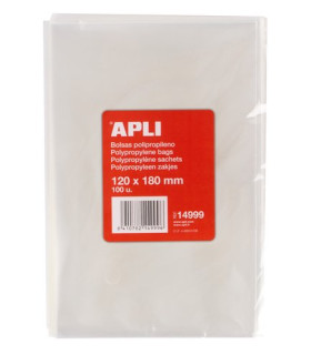 BOLSAS APLI POLIPROPILENO 120x180 B/100