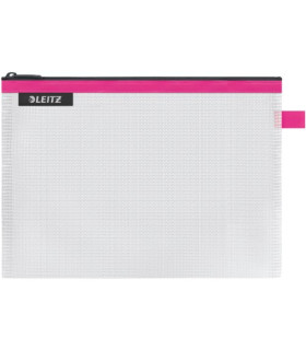 BOLSA VIAJE LEITZ WOW IMPERM. M FUCSIA